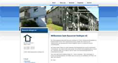 Desktop Screenshot of bauverein-sodingen.de